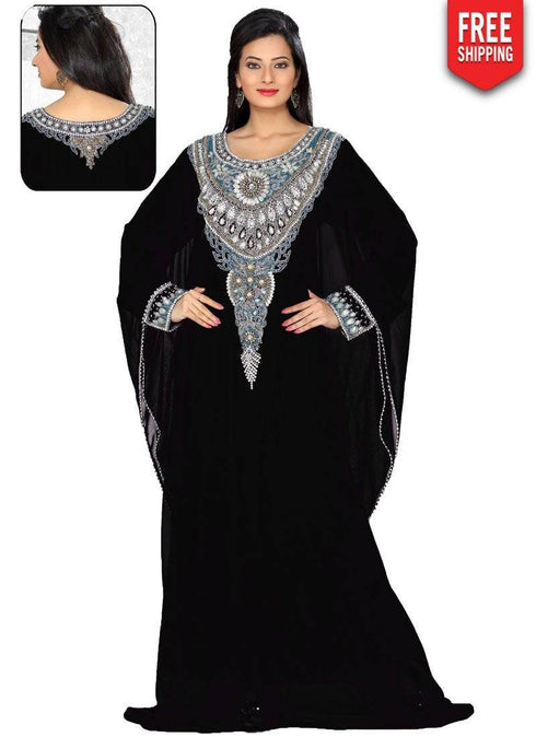 Ravishing Embroidered Kaftan Style Dresses