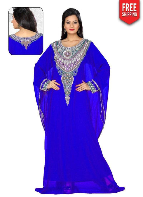 Ravishing Embroidered Kaftan Style Dresses