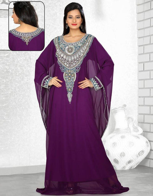 Ravishing Embroidered Kaftan Style Dresses