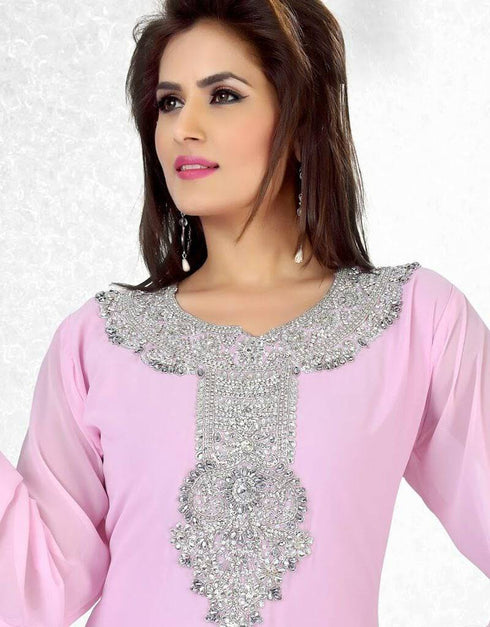 Relishable Faux Georgette Elegant Short Kaftan