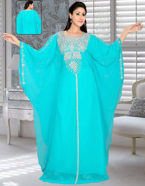 Silver work kaftan