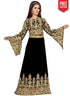 Slim Fit kaftan With Golden Embroidery