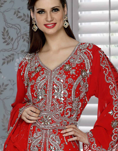 Smart Embroidered Kaftans Dress