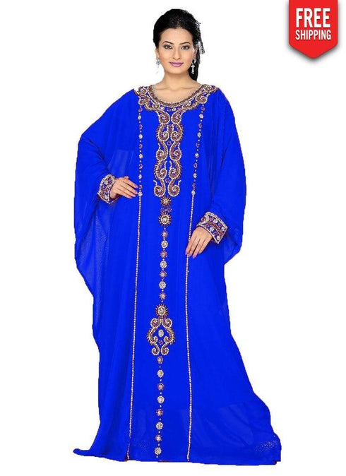Smart Embroidered Kaftans Dress