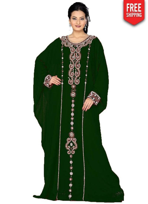 Smart Embroidered Kaftans Dress