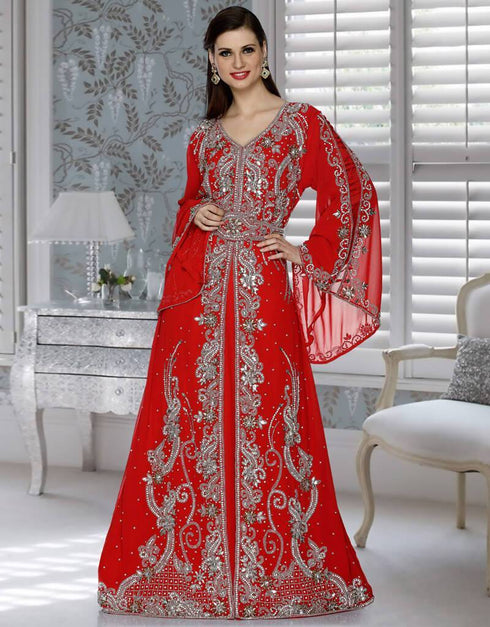 Smart Embroidered Kaftans Dress
