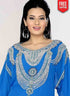 Sophisticated Designer Bell Sleeve Slim Fit Kaftan