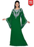 Sophisticated Designer Bell Sleeve Slim Fit Kaftan
