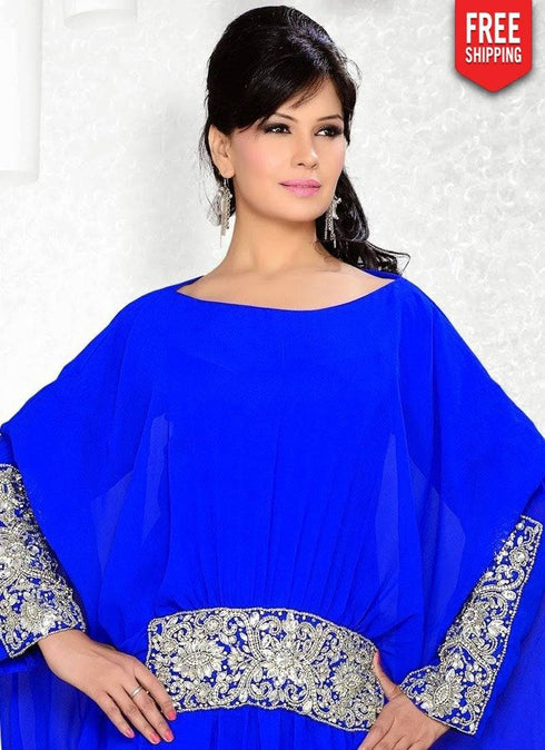 Trendy Embroidered Kaftan