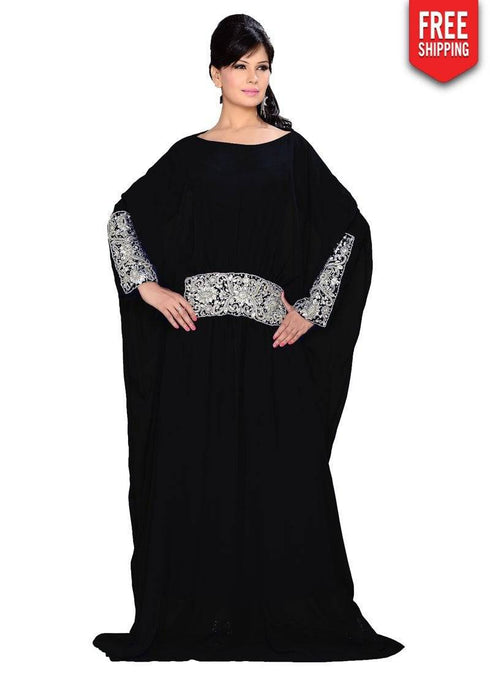 Trendy Embroidered Kaftan