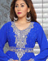 Two Piece Kaftan With Silver Hand Work