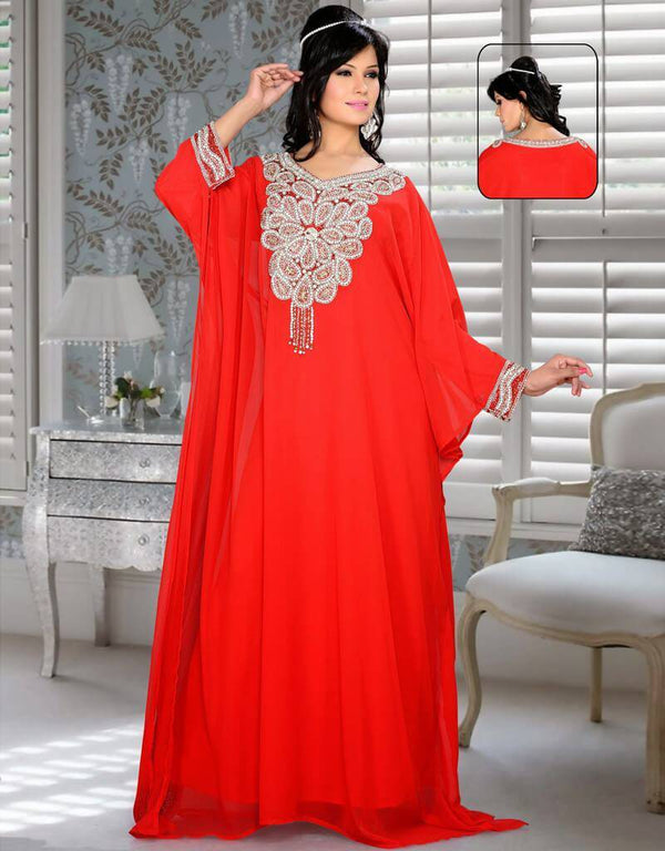 Upscale Embroidered Kaftan