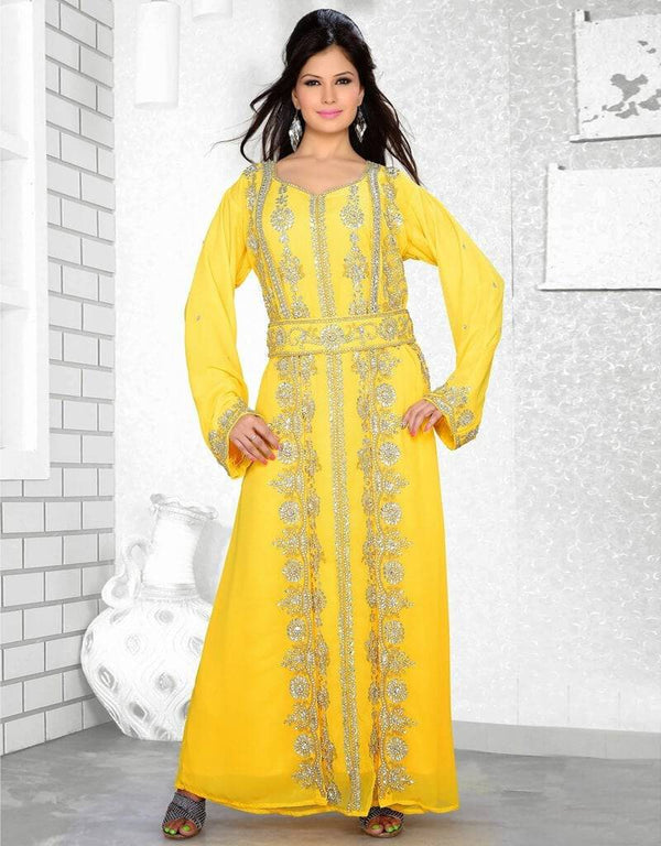 Voguish Jacket Style Moroccan Kaftan