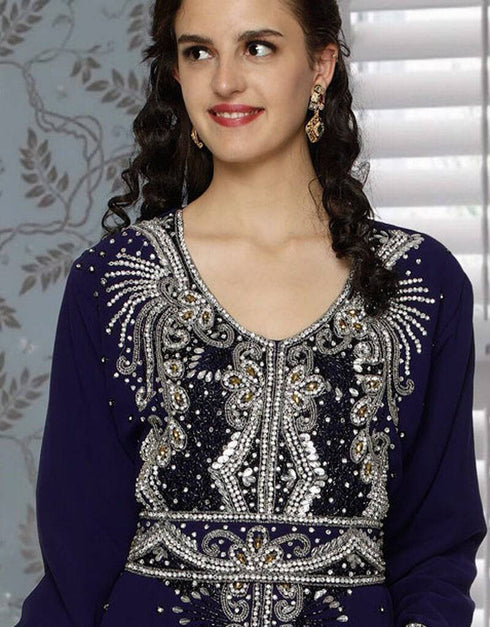 Women caftan With Atrractive Embroidery