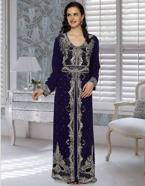 Women caftan With Atrractive Embroidery
