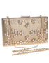 Leaf Metal Beaded Evening Purse