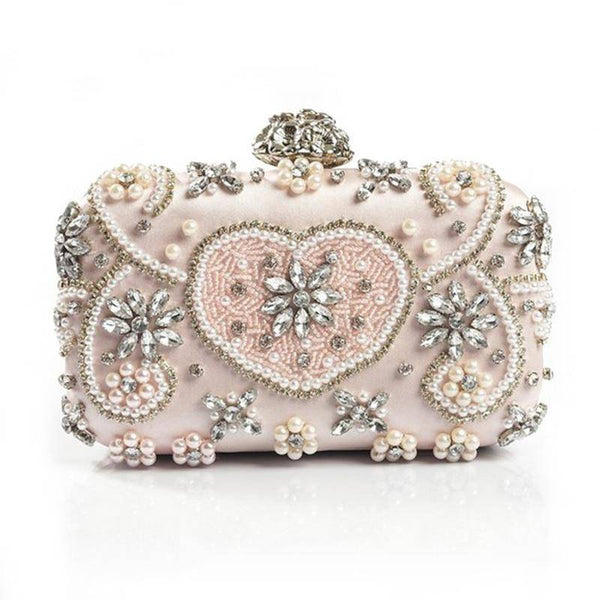 Luxury Crystal Evening Handmade Clutch Purses
