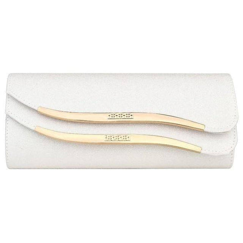 Sequined Envelope Evening Clutch Bag