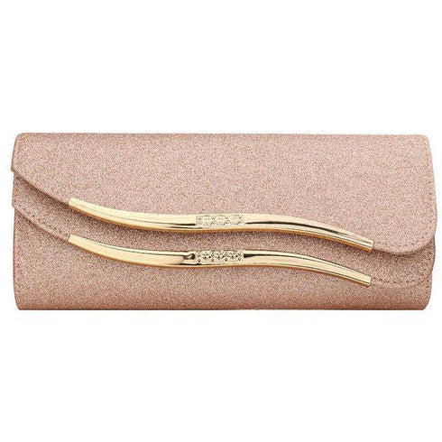 Sequined Envelope Evening Clutch Bag