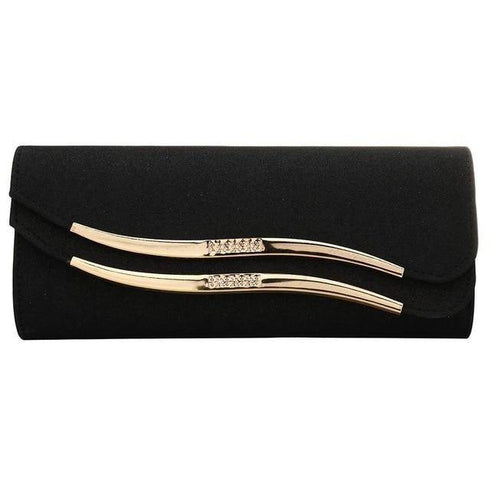 Sequined Envelope Evening Clutch Bag