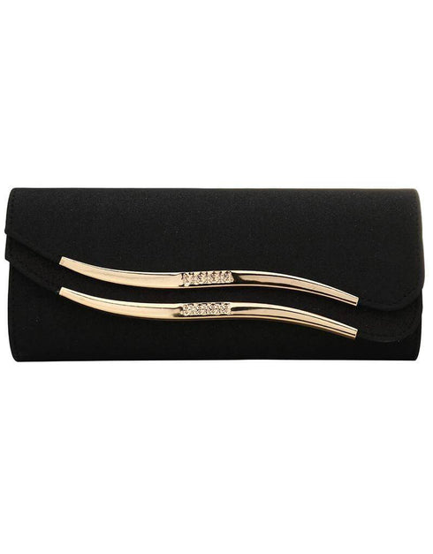 Sequined Envelope Evening Clutch Bag