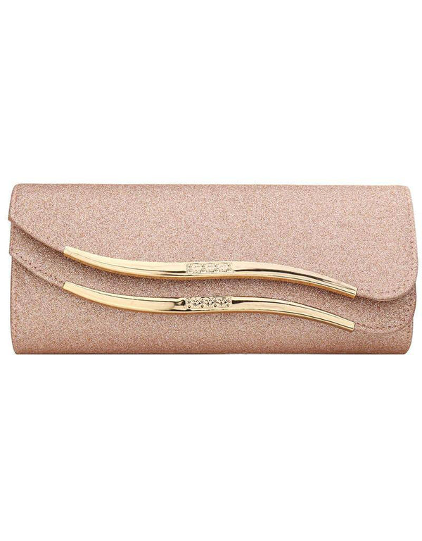 Sequined Envelope Evening Clutch Bag