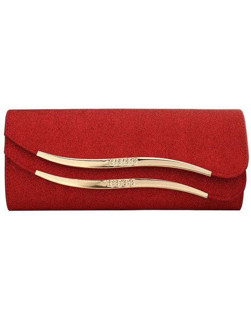 Sequined Envelope Evening Clutch Bag