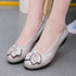 Women cutouts Genuine Leather Comfortable Shoes