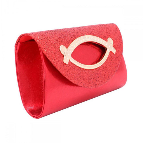 Women Evening Diamond Sequin Clutch