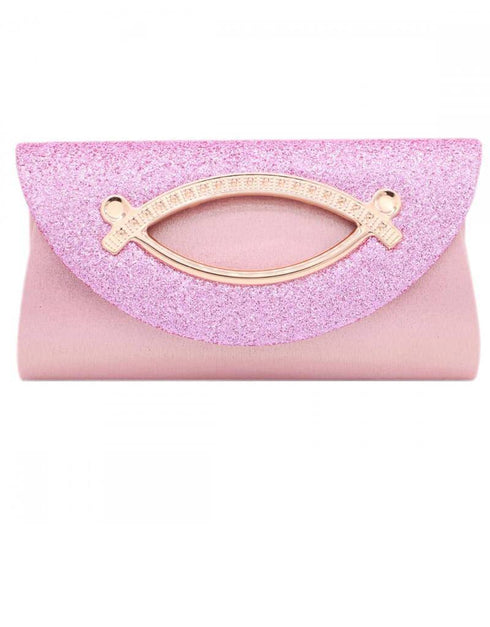 Women Evening Diamond Sequin Clutch