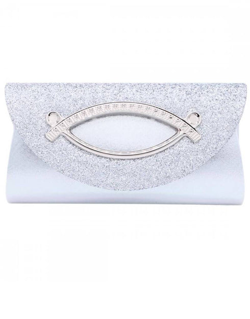 Women Evening Diamond Sequin Clutch