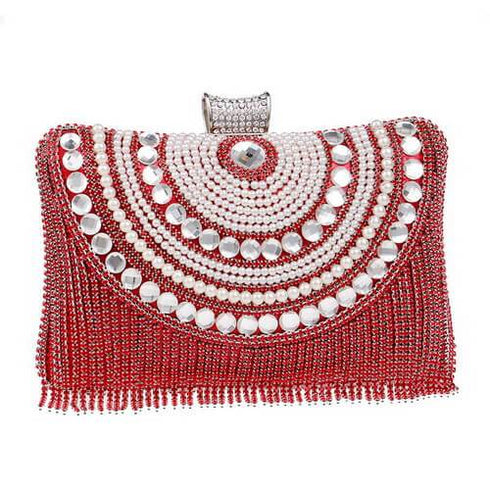 Women Rhinestones Clutch Diamonds Beaded