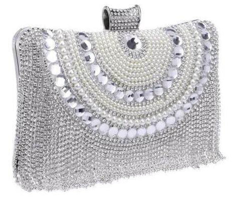 Women Rhinestones Clutch Diamonds Beaded