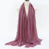 Cotton Linen Muslim Woman Hijab Scarfs