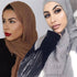 Cotton Linen Muslim Woman Hijab Scarfs