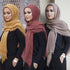 Cotton Linen Muslim Woman Hijab Scarfs