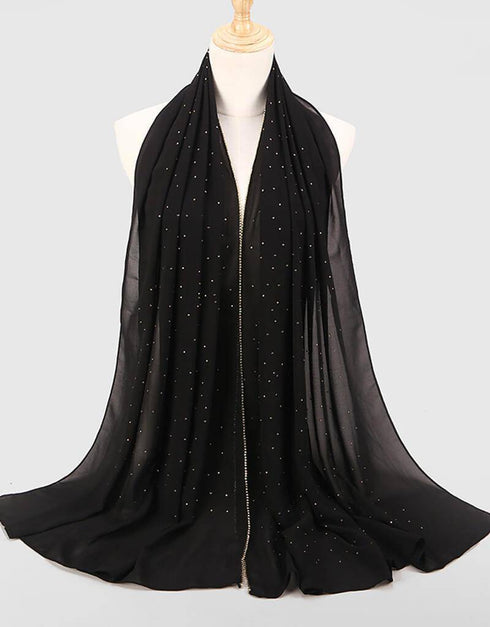 Diamond chiffon Women Long Hijab Scarf