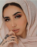 Diamond chiffon Women Long Hijab Scarf