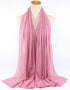 Flocked bubble chiffon scarf hijabs for women