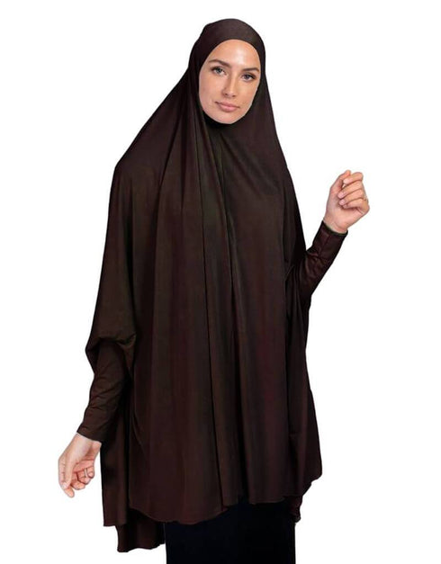 Islamic Khimar with Sleeve for Namaz