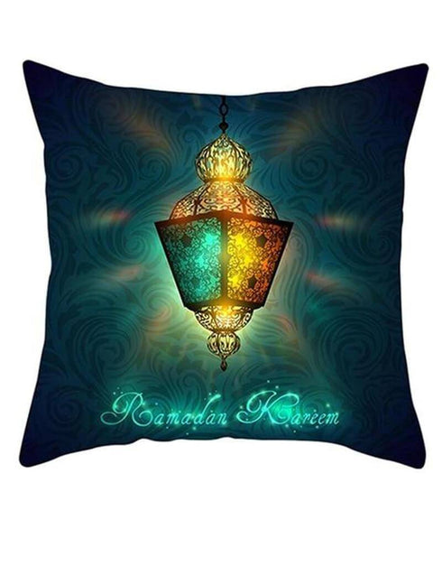 Antique Islamic Jhoomer Printed Throw Pillow