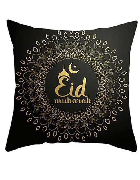 Exclusive Black Pillow Cover Eid Mubarak