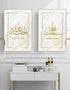 Modern Subhan Allah Alhamdulillah Poster Print for Living Room