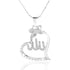 Arabic Women Allah Charm Pendant Necklace