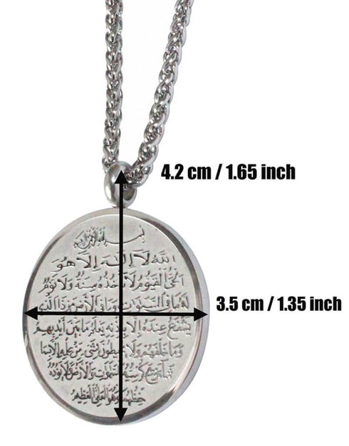 Silver Stainless Steel Pendant necklace