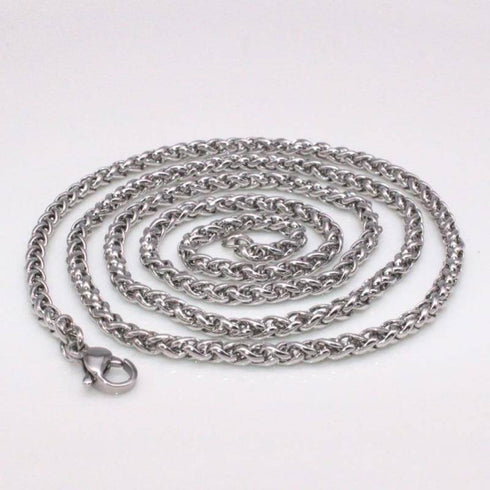 Silver Stainless Steel Pendant necklace