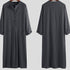 Arabic Jubba Solid Pockets Robes