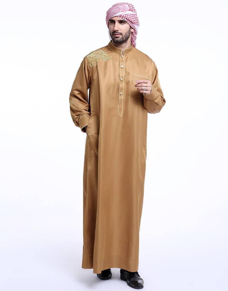 modern arabic dress male Arab for Men: Timeless Appeal and Versatile Style Celebrating Gulf Men's Fashion: Traditional