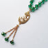 Green Crystal prayer Beads