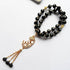 Muslim Black crystal Prayer beads